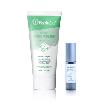 ProloGel® Head & Body Relief Combo – Discounted 1 x 6 oz Soft Tube & 1 x 0.5 ml pump