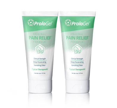 ProloGel® Pain Relief Formula - Discount Twin-Pack (2 x 6 oz Soft Tubes)